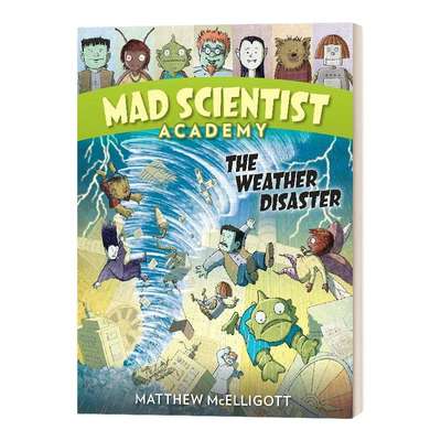 英文原版 Mad Scientist Academy 气象灾害疯狂科学高校2 儿童英语百科科普读物 英文版 进口英语原版书籍