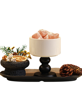 中古风玄关装饰摆件画桌面小众