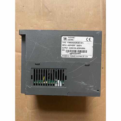 议价禹超变频器220V2.2KW，型号:YTB0022G2S3M