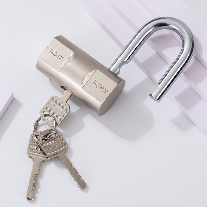 C级铜芯叶片榔头锁防水防锈防盗铜芯挂锁柜子锁大门锁仓库榔头锁