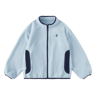 cicochild抗静电中领摇粒绒外套