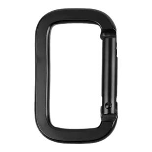 铝合金方形登山扣打扁户外背包挂扣织带扣跑道扣安全扣钥匙保险扣