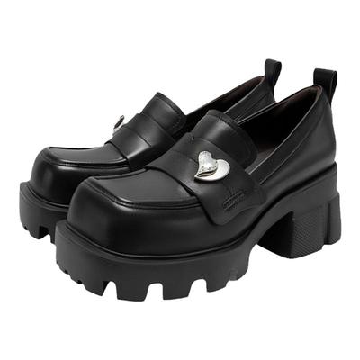 米奥豆豆鞋MIO乐福鞋英伦风