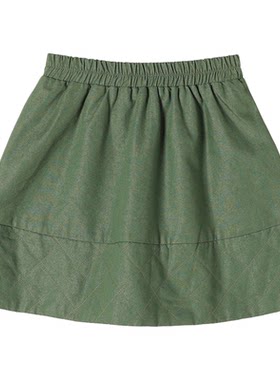 允儿妈女童冬季百搭夹棉半身裙