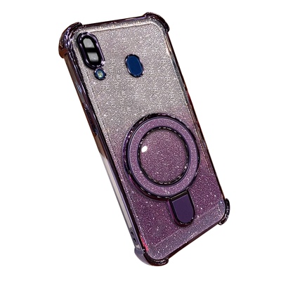 适用三星A30手机壳网红闪粉壳