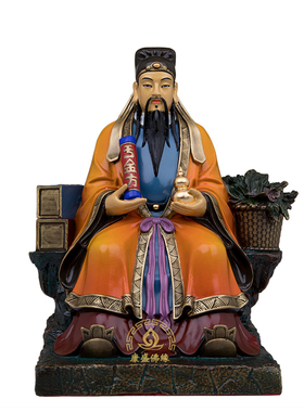 药王爷孙思邈铜像供奉摆件纯铜