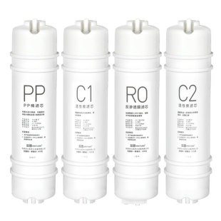 芯园适用美的净水器滤芯M6全套MRC1586B-50G MRC1687 MRC1695过滤