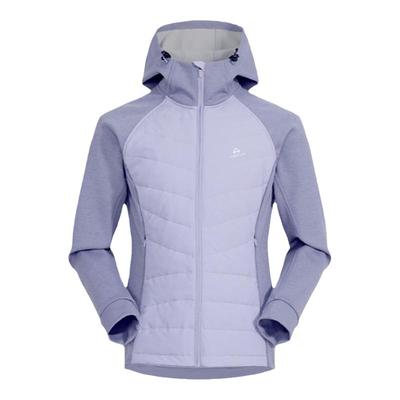 拓路者轻薄连帽棉服超柔针织软壳