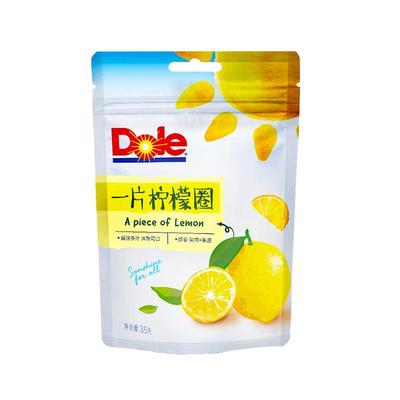 开袋即食柠檬干Dole/都乐