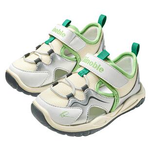 基诺浦机能鞋26年夏季新款舒适绑带男女宝宝鞋子学步鞋凉鞋GW1919