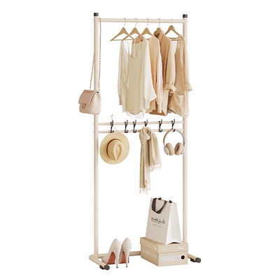 【小型双层】儿童衣架落地式卧室