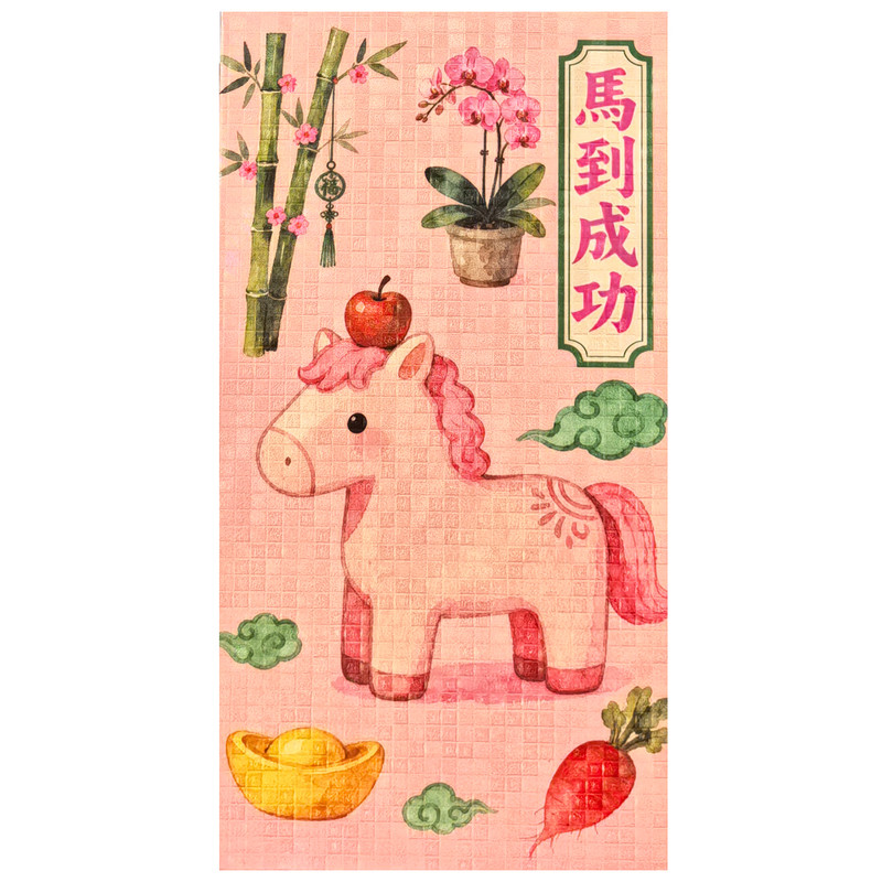 2026新款马年生肖红包袋利是封