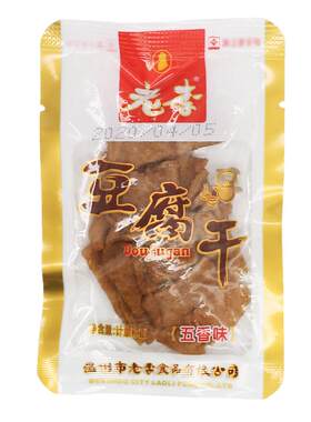 老李豆腐干休闲零食五香慢卤豆干