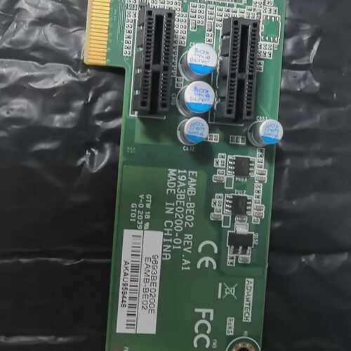 配件研华EAMB-BE02转接卡 PciE转2个 PCIE 现货议价
