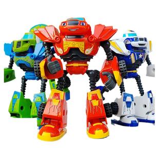 飚速旋风战车队变形机器人合金怪兽赛车飙速汽车玩具达林顿男孩