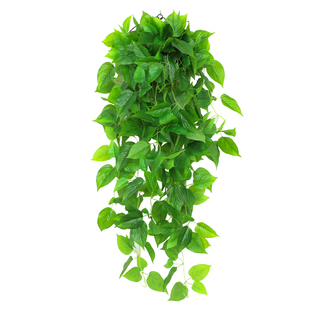 仿真植物壁挂假花藤条塑料藤蔓客厅绿萝吊篮室内吊兰绿植墙面装饰