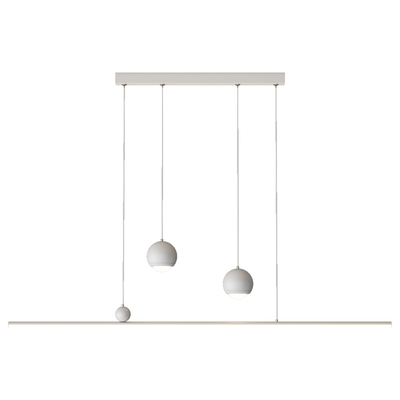 一字长条餐厅吊灯2025新款