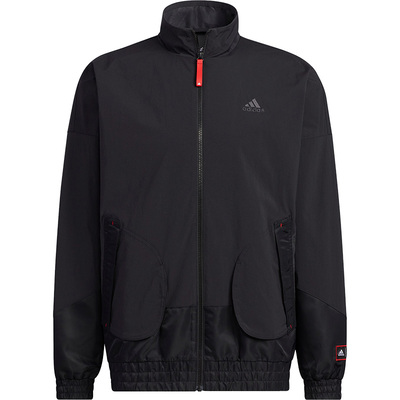 阿迪达斯春季男运动宽松夹克外套