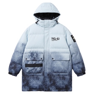 冬季青少年棉衣外套男生初中生棉服中长新款大童加厚棉袄上衣潮牌