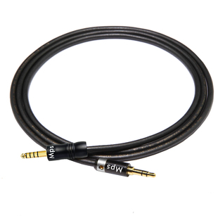 Mps发烧级HiFi单晶铜镀银4.4平衡转3.5播放器音响耳机功放音频线