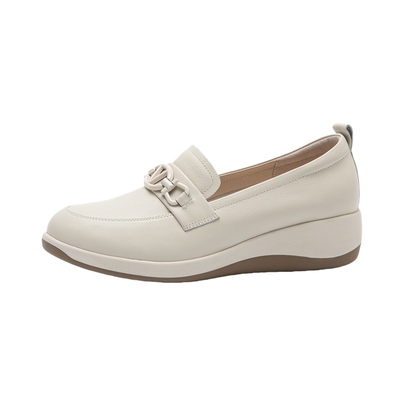 沙驰女鞋软底厚底摇摇鞋乐福鞋