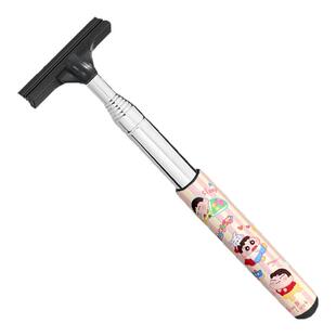 卡通汽车后视镜可伸缩雨刮器多功能刮雪回南天去湿神器车窗除污刮