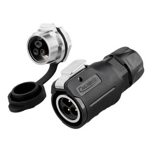 CNLINKO凌科LP16航空插头电线快速接头公母对接2/3/4/5芯7防水8/9