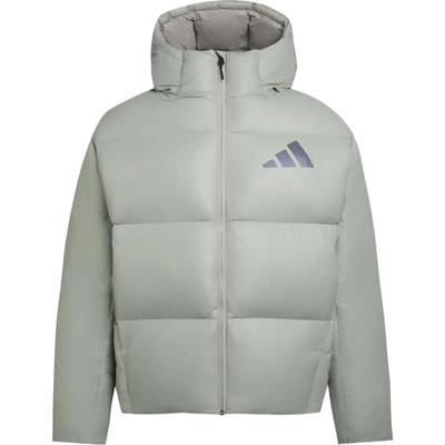 adidas阿迪达斯男子户外运动保暖连帽面包服羽绒服外套KH3981