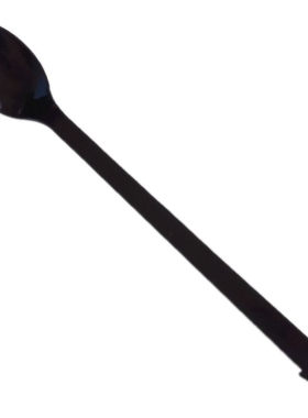 0奶茶甜品烧仙草塑料长柄叉勺子