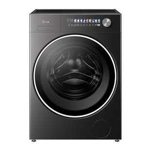 全民补贴美的元气2.0洗衣机家用全自动12/10kg除菌滚筒洗烘脱一体