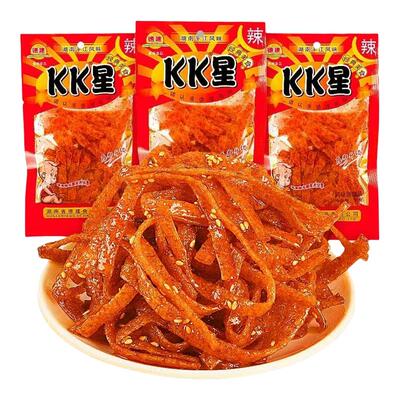 KK星小滑头宇仔大长今毛湘德辣条零食小吃麻辣食品儿时经典怀旧