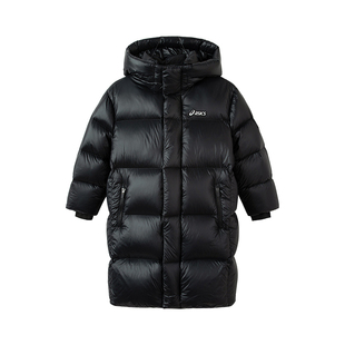 亚瑟士儿童羽绒服25年冬男女童中长款鹅绒服轻盈保暖舒适百搭防水