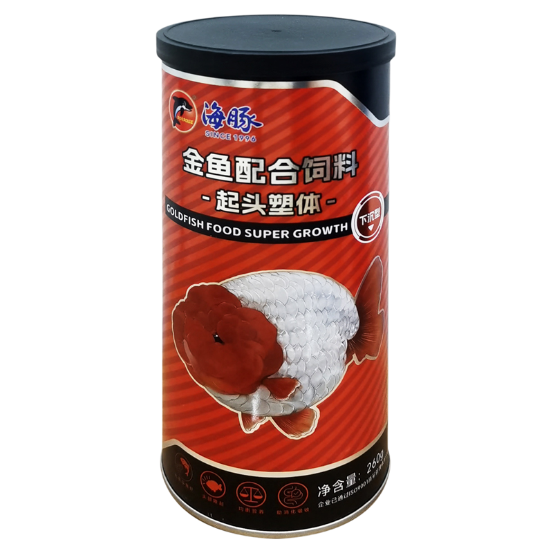 海豚兰寿金鱼饲料高蛋白不浑水