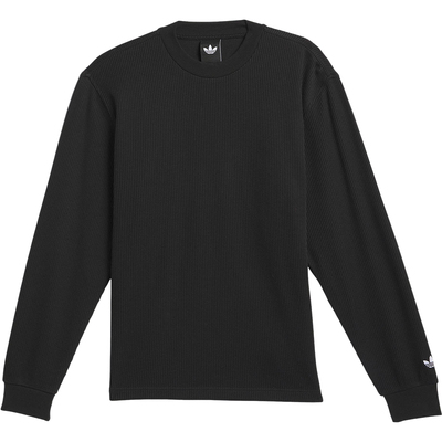 Adidas/阿迪达斯正品三叶草男士针织宽松华夫格卫衣JW0052