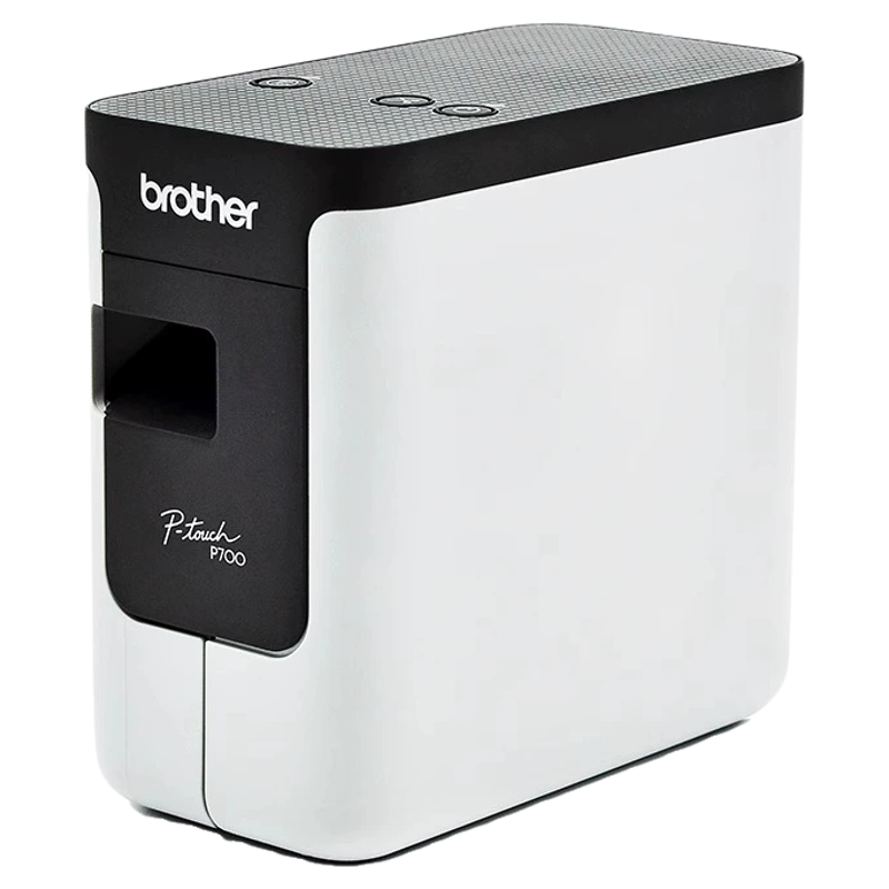 兄弟标签机PT-P700/P750W710BT酒店工号牌铭牌小型线缆标签打印机