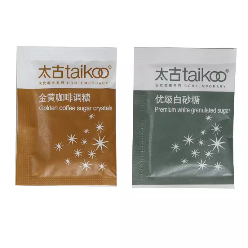 太古白砂糖咖啡伴侣糖包方糖块白糖咖啡糖调糖专用糖20小包袋装