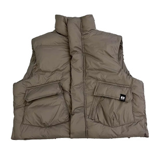 儿童羽绒马甲男童外穿女童洋气宝宝中大童秋冬轻薄白鸭绒坎肩外套