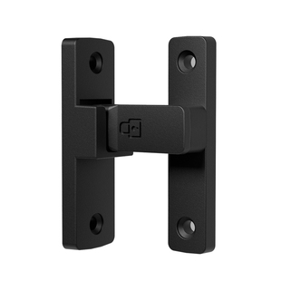 免打孔推拉门门锁门扣门栓90度直角移门谷仓门锁扣搭扣防盗门插销