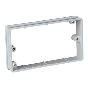 香港专用 1299胶箱加高框/1299孖位加高框 10个装 3.5螺丝孔