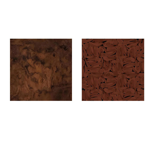 侘寂风极简中古小众油画布肌理壁画装饰艺术玄关法式复古风挂画