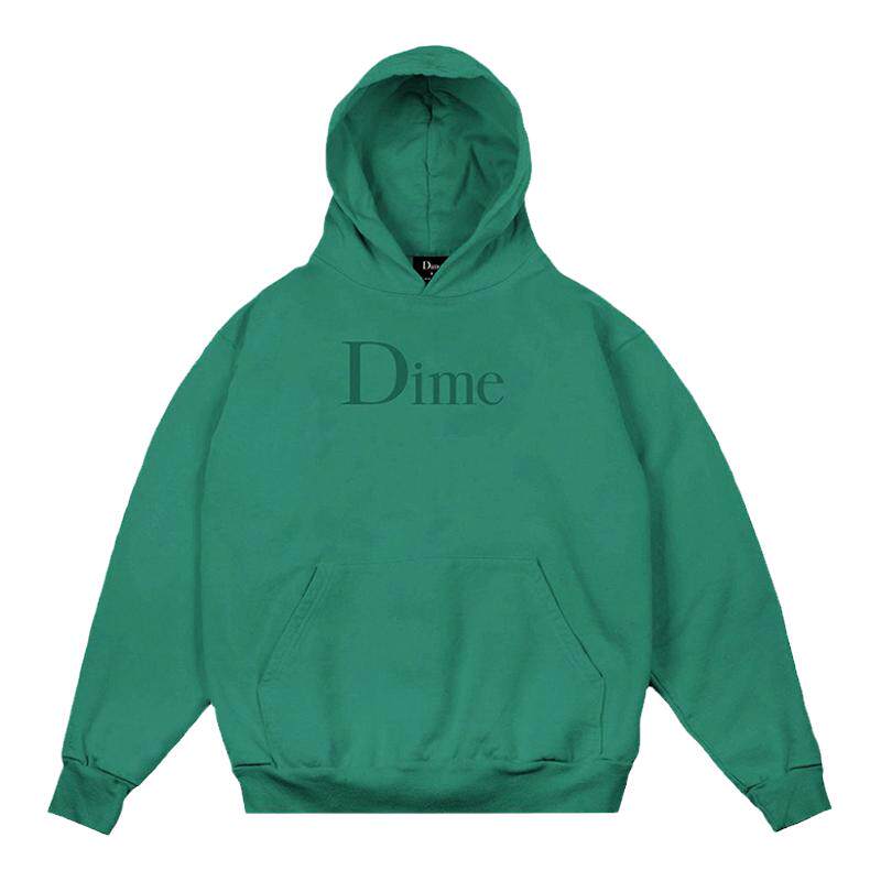 Dime品牌Logo印花连帽衫卫衣