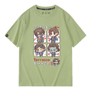 九龙城寨之围城同款信一刘俊谦周边短袖T恤纯棉男女休闲上衣服夏