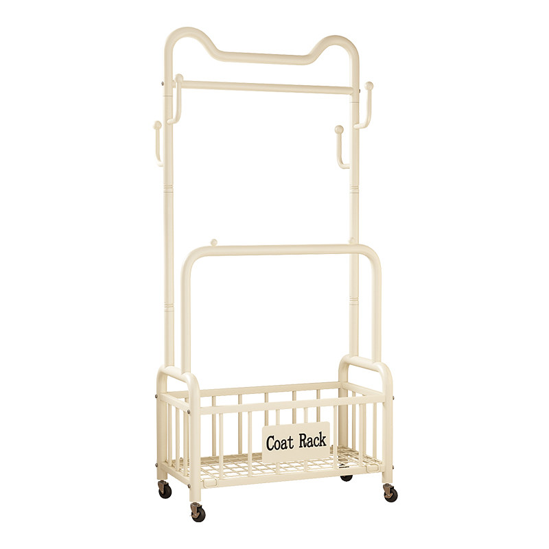 衣帽架落地卧室家用房间挂衣架置物晾衣架简易移动收纳挂衣服架子