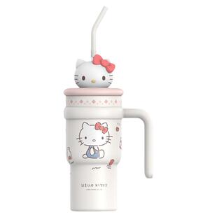 MINISO名创优品三丽鸥保温杯公仔冰霸杯车载大容量居家办公室水杯