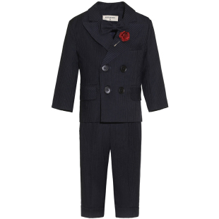 儿童西装套装帅气男童礼服花童英伦主持人钢琴演出服宝宝西服周岁