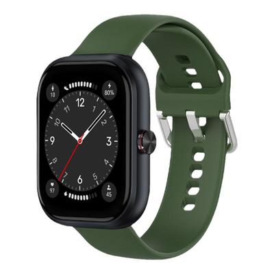 适用于荣耀亲选HaylouWatch表带嘿喽智能运动手表液态硅胶腕带HonorBOT-WB00透气防水男女时尚男女时尚配件