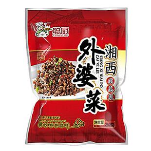 聪厨湖南正宗湘西外婆菜下饭菜咸菜袋装土特产商用半成品预制菜