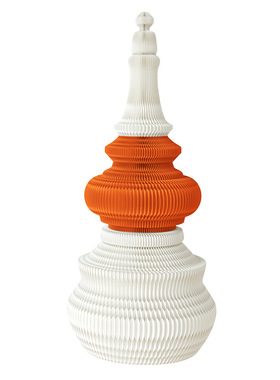 十八纸千层塔装置民族风情氛围