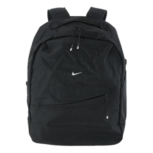 Nike耐克简约双肩包男包女包新款旅行包运动包软面背包HF7007-010