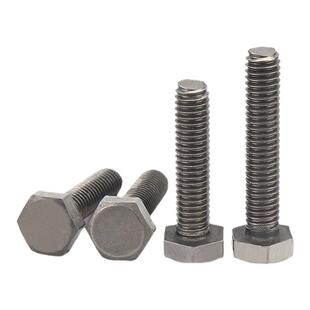 国标TA2外六角螺丝钛螺栓纯钛螺丝杆钛螺钉M3M4M5M6M8M10M12-M20